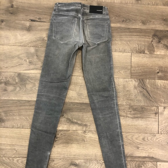 Blk Denim gray skinny jeans - Picture 2 of 5